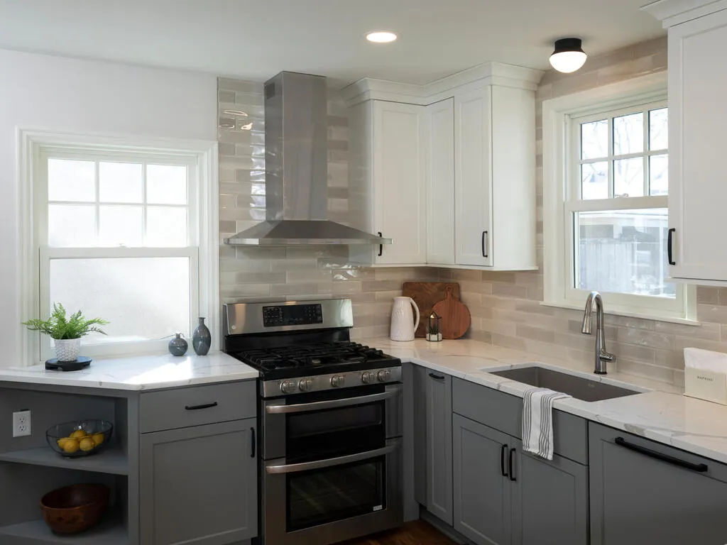 1.5 Story Minneapolis Bungalow Kitchen