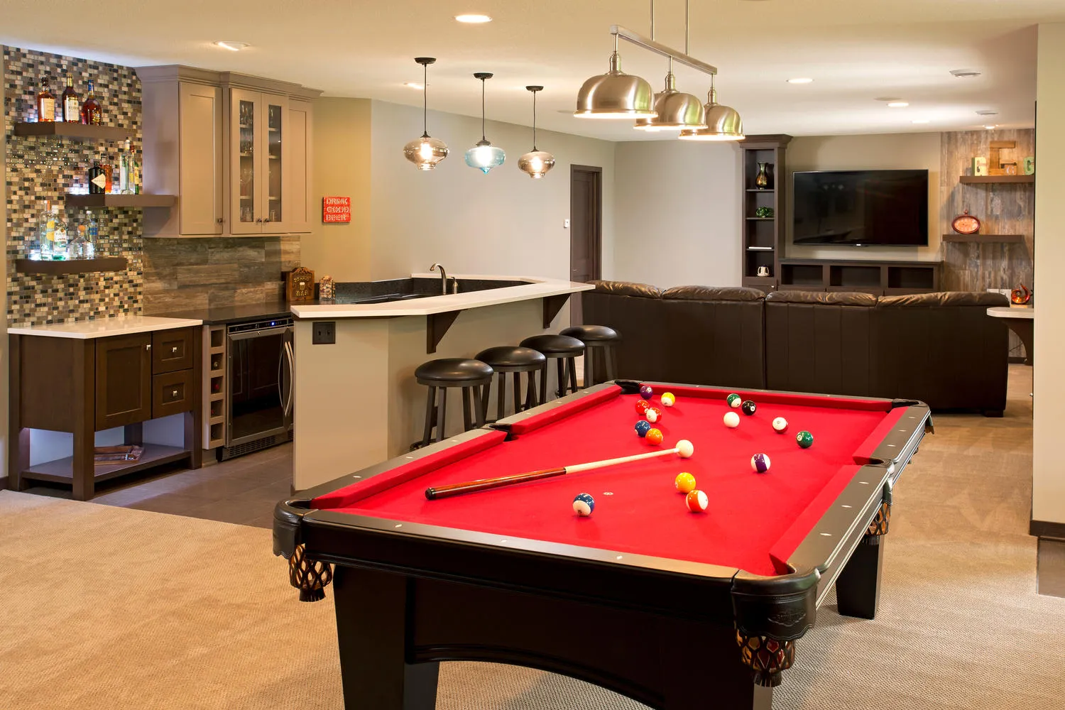 Burnsville Basement Transformation