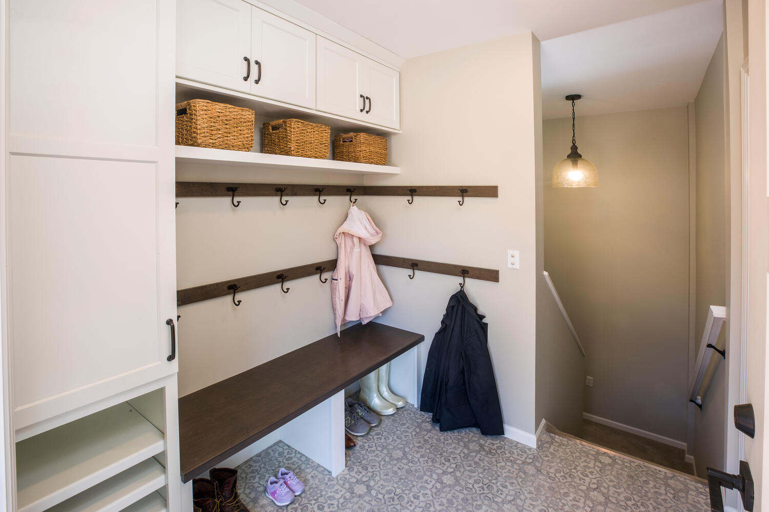 Minneapolis 2-story Tudor Revival Mudroom Remodel