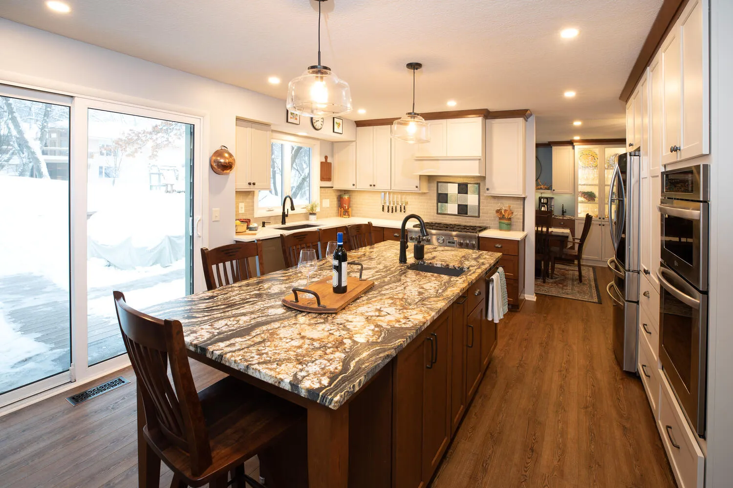 1980’s Multi-Level Kitchen & Main Level Remodel in Burnsville, MN