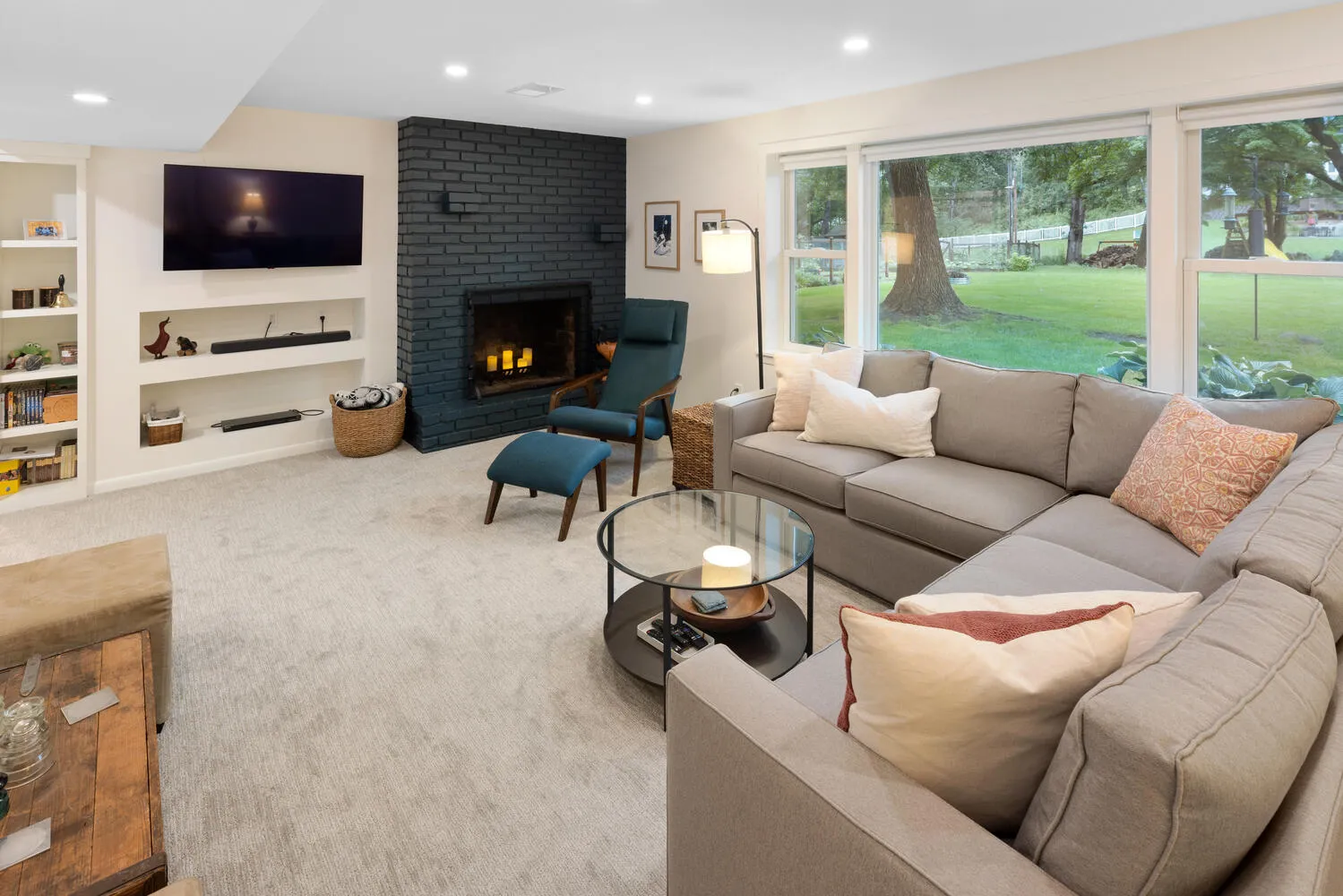 Hopkins 1950’s Mid-Century Inspired Rambler Basement Remodel