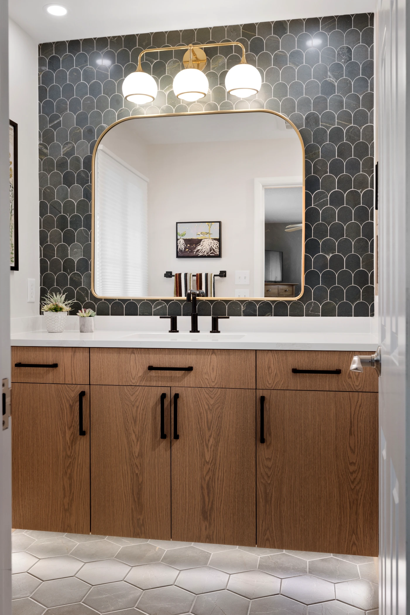 Minneapolis 1960’s Mid-Century Two-Story Bathroom Remodel
