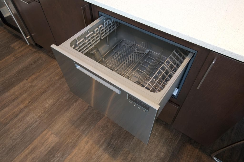 a compact Dishwasher