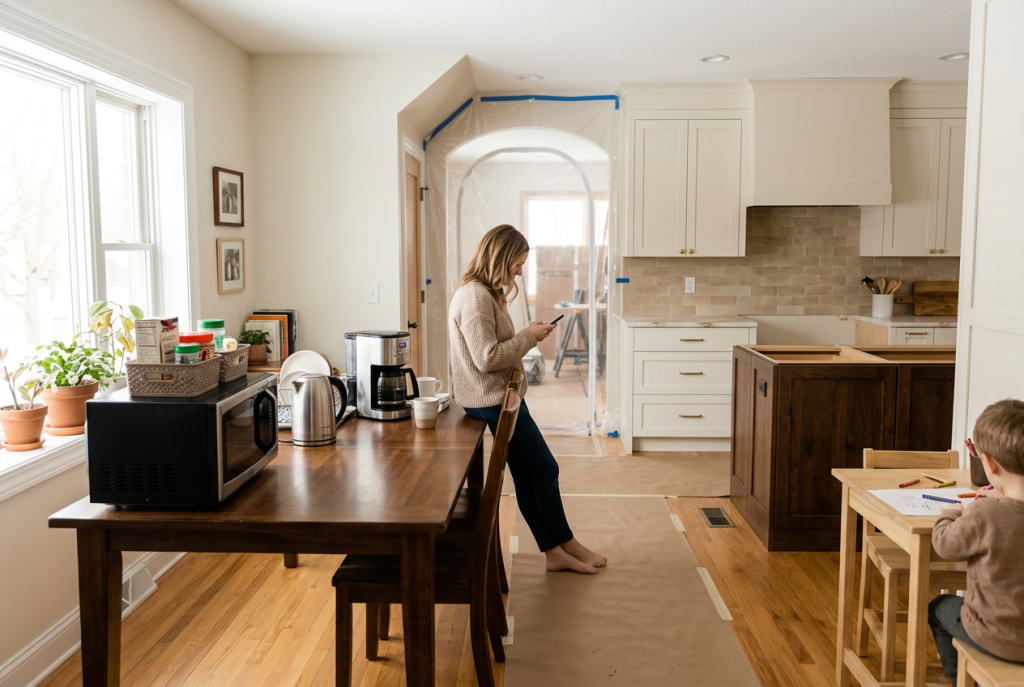 How to Stay in Your Home During a Remodel: A Practical Guide