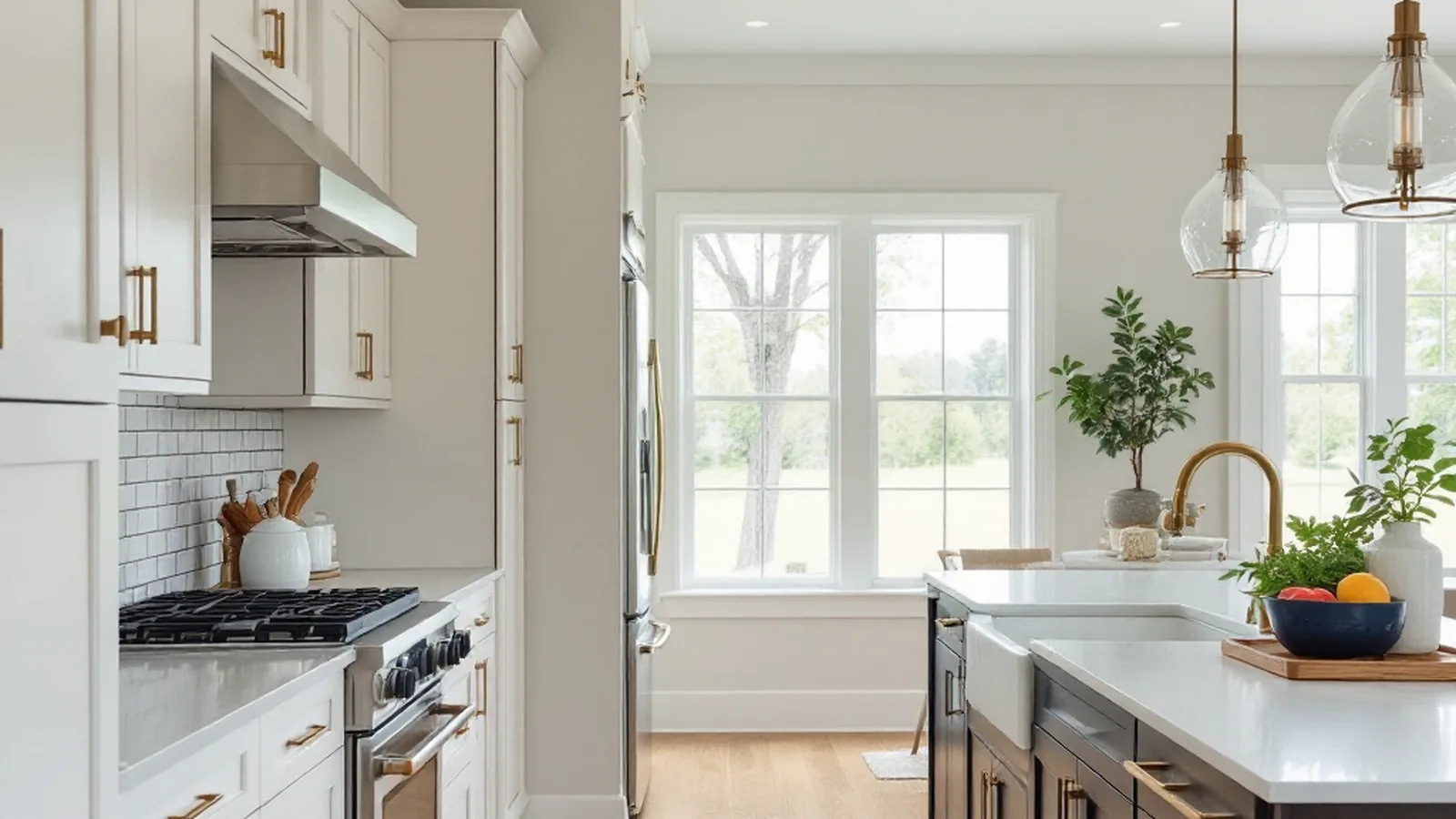Open kitchen and living remodel in a Twin Cities, MN home