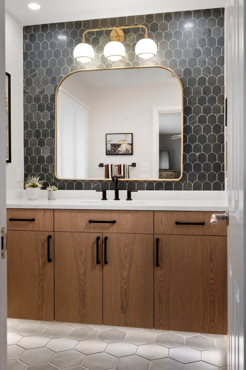 Minneapolis 1960's Mid-Century Two-Story Bathroom Remodel